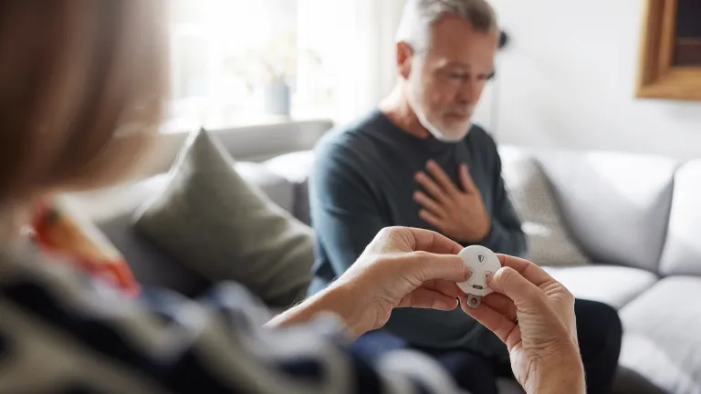 personne agee telecommande verisure